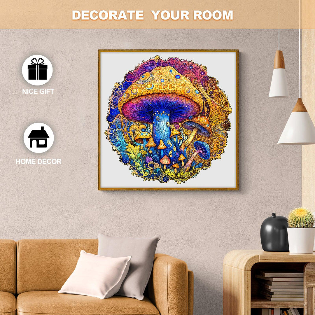 Flash Sale⚡ Mushroom Wooden Jigsaw Puzzle