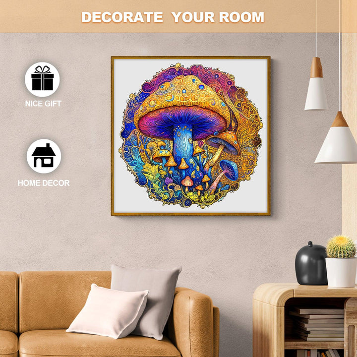Flash Sale⚡ Mushroom Wooden Jigsaw Puzzle