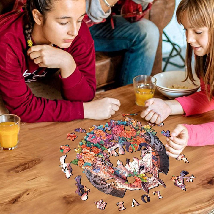 The Loyal Horseshoe Wooden Jigsaw Puzzle
