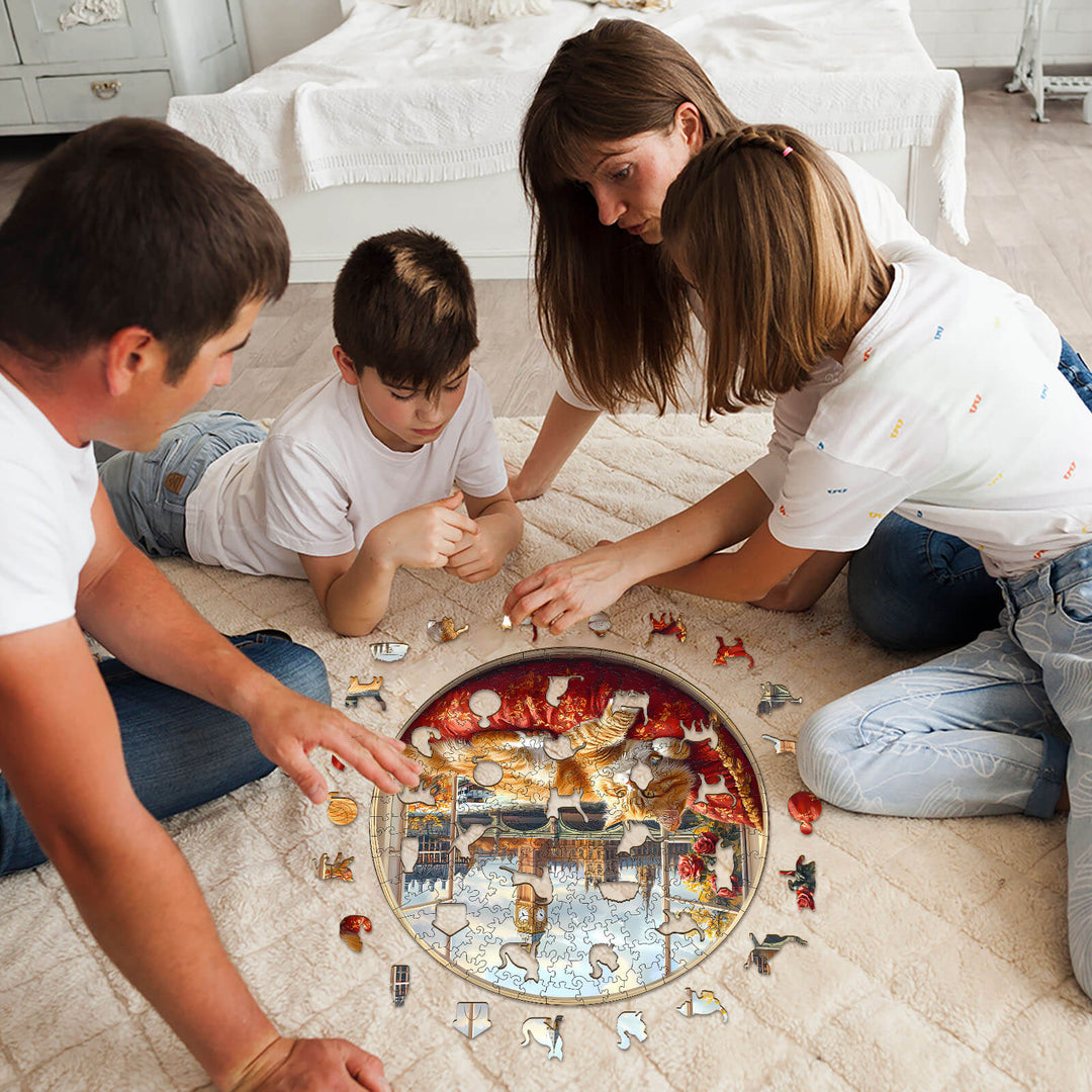 Views of London Wooden Jigsaw Puzzle