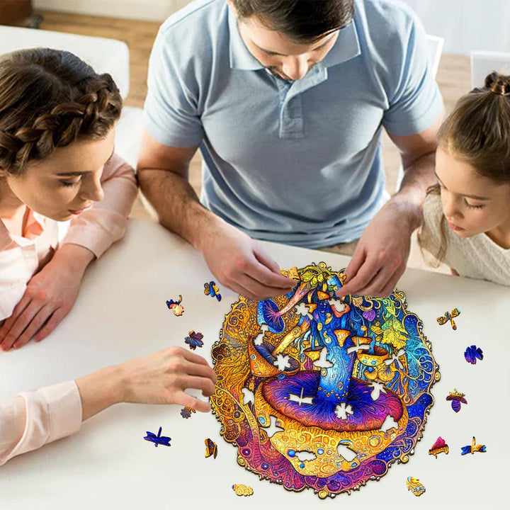 Flash Sale⚡ Mushroom Wooden Jigsaw Puzzle