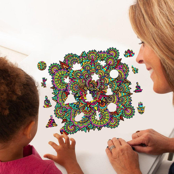 Mandala Psychic Celebration - By Artist Lori Anne McKague