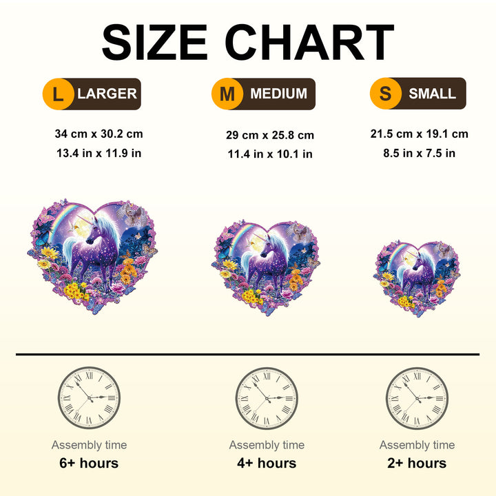 Moonlight Mirage Wooden Jigsaw Puzzle