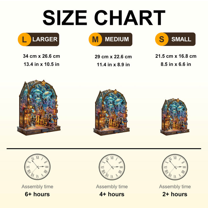 Underwater platform Wooden Jigsaw Puzzle