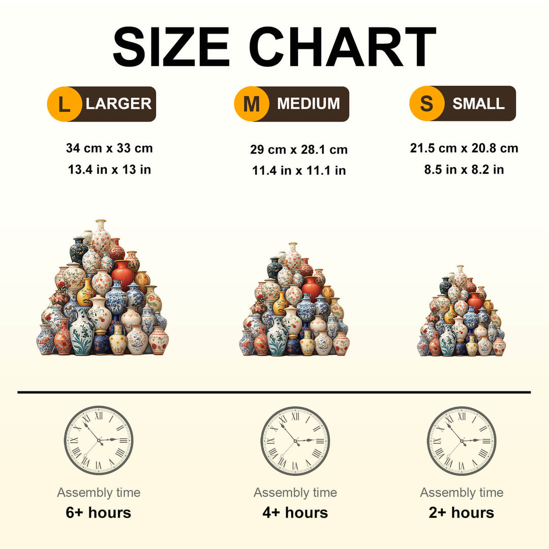 Italian ceramics Wooden Jigsaw Puzzle