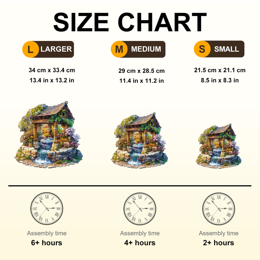 Springwell Garden Wooden Jigsaw Puzzle