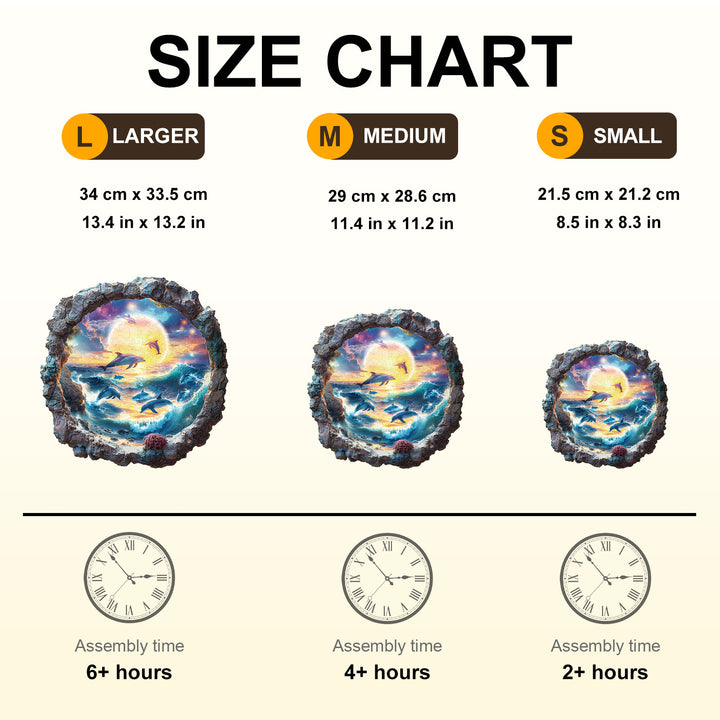 Tide Dream Wooden Jigsaw Puzzle