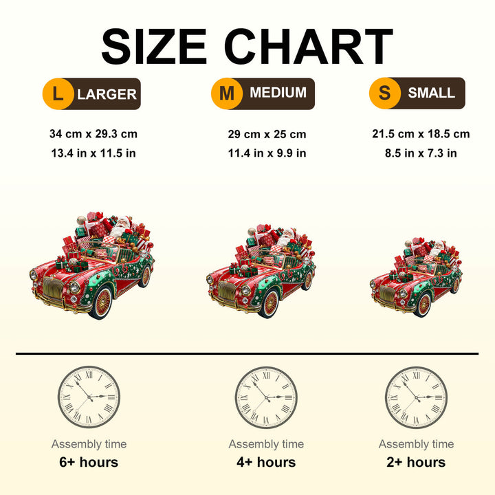 Crazy Christmas Wooden Jigsaw Puzzle