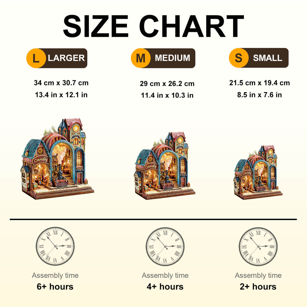 Candy Platform Wooden Jigsaw Puzzle