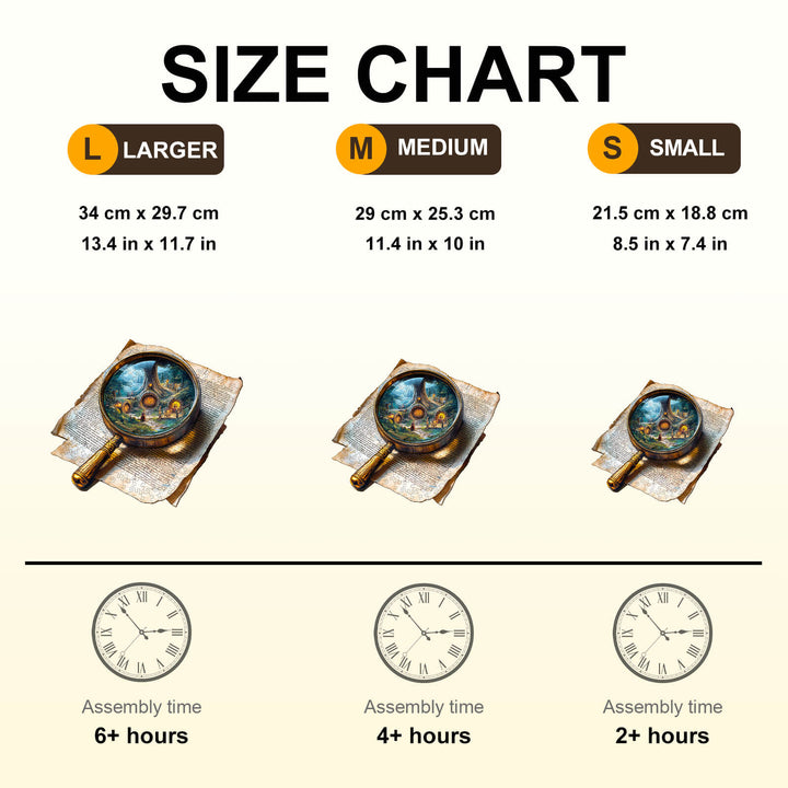 Truth Lens Holz-Puzzle