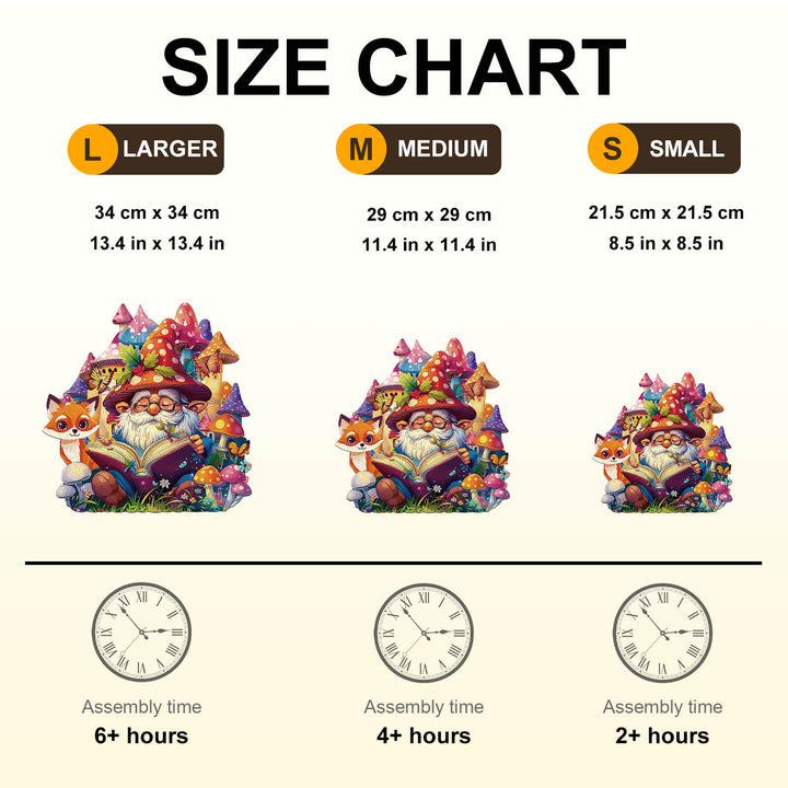 reading time Wooden Jigsaw Puzzle