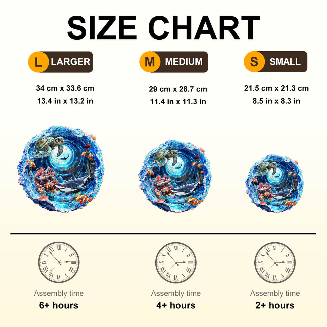 Whirlpool Treasures Wooden Jigsaw Puzzle