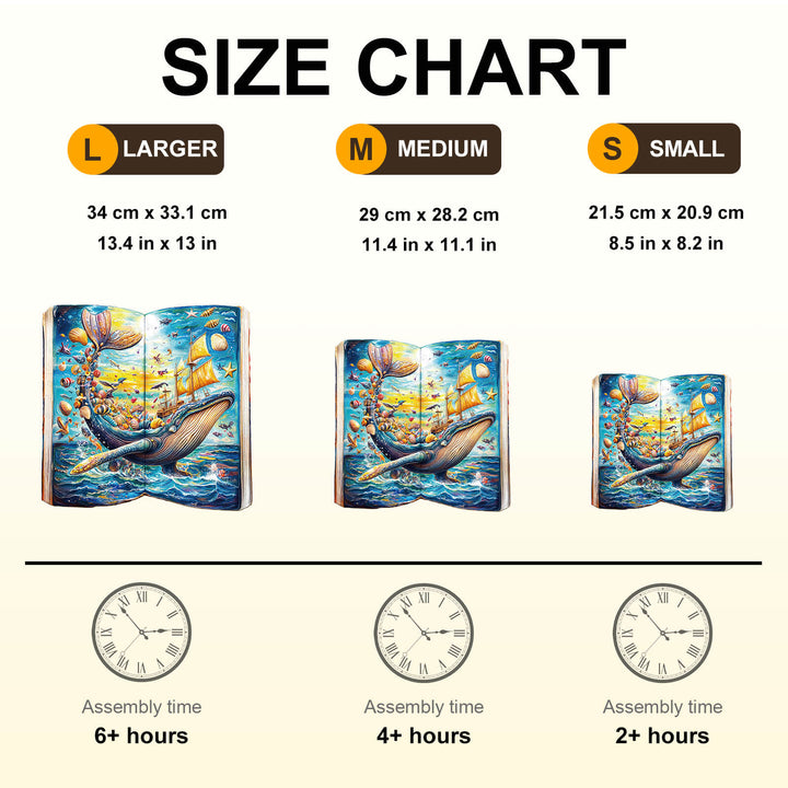 Puzzle en bois Histoire de la baleine-2