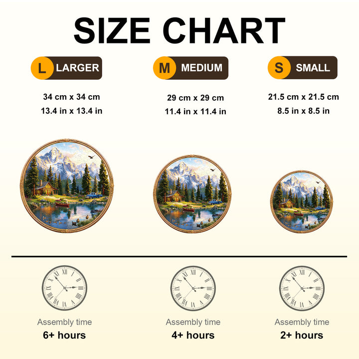 Lakeside leisure Wooden Jigsaw Puzzle