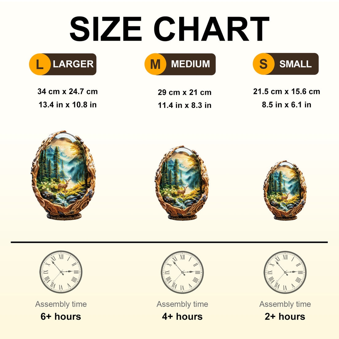 Glass ball scenery Wooden Jigsaw Puzzle