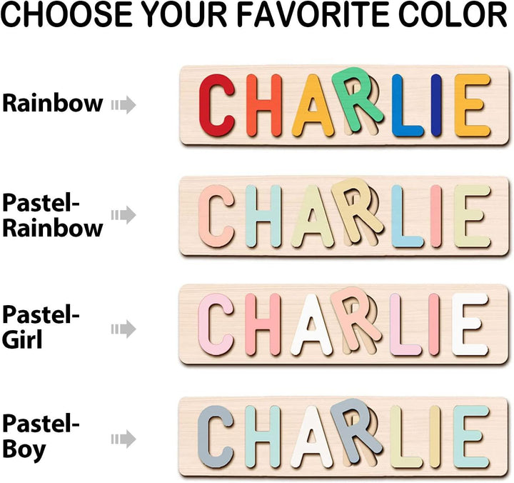 Personalized Baby Name Puzzle And Animal Puzzle