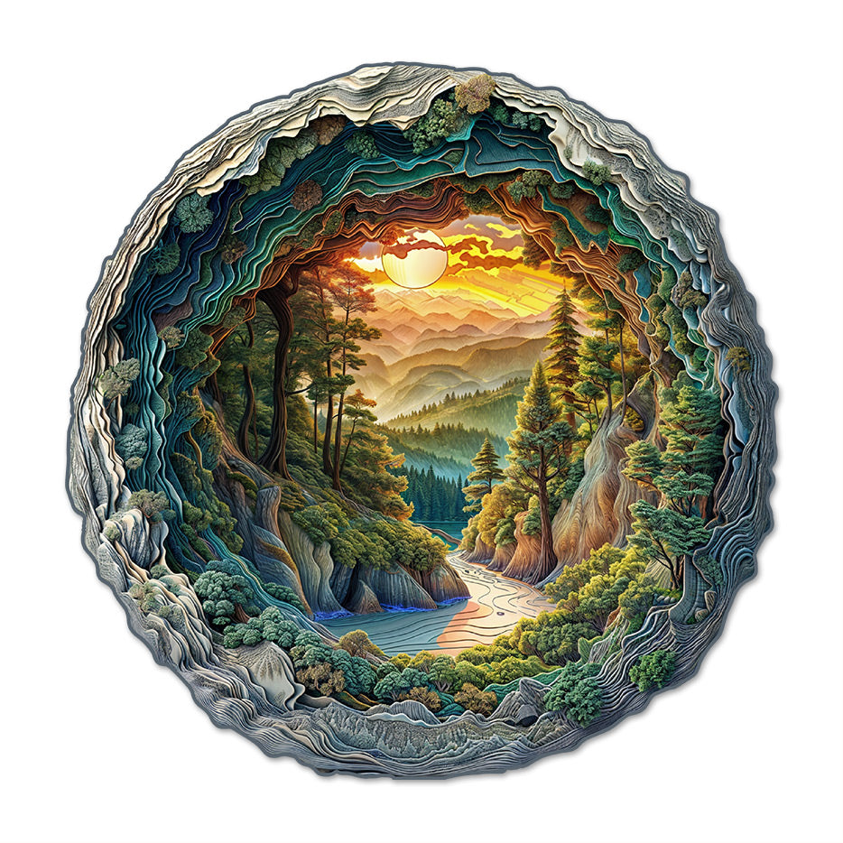 WOODBESTS | Inside The Cave-1 1000 Piece Puzzle – Woodbests