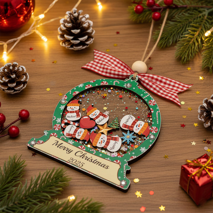 Christmas Rocking Pendant Gift-Snow Man