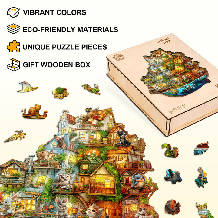 Animal Ark Wooden Jigsaw Puzzle