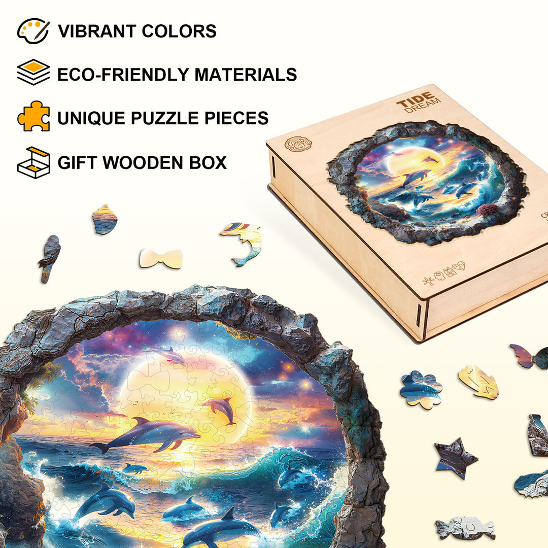 Tide Dream Wooden Jigsaw Puzzle