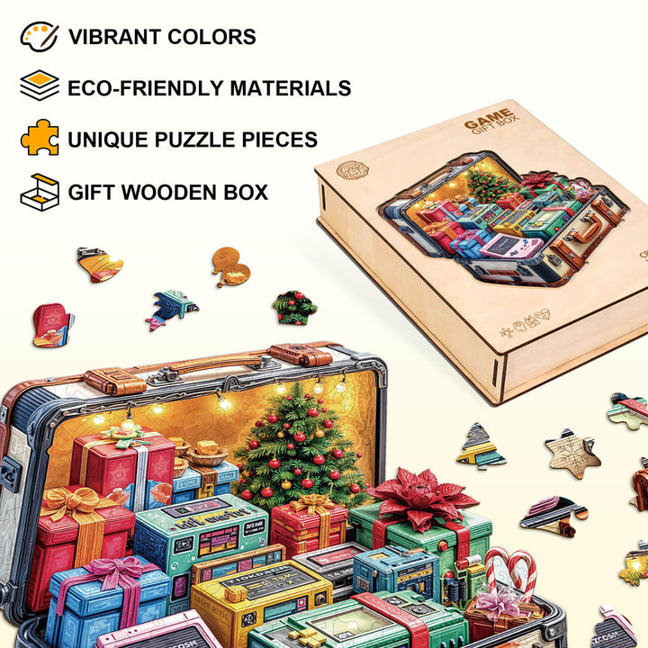 Game Gift Box Wooden Jigsaw Puzzle