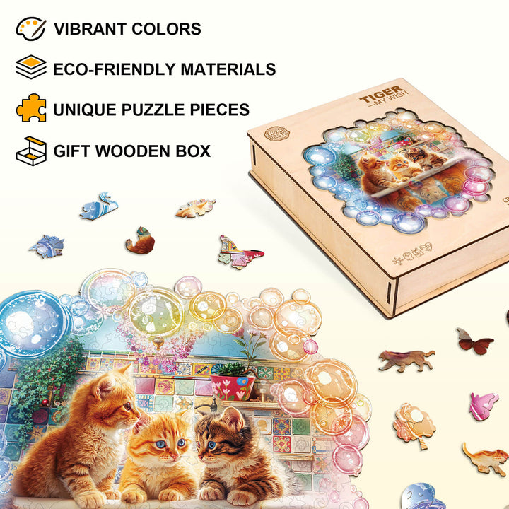 Tiger—My wish Wooden Jigsaw Puzzle