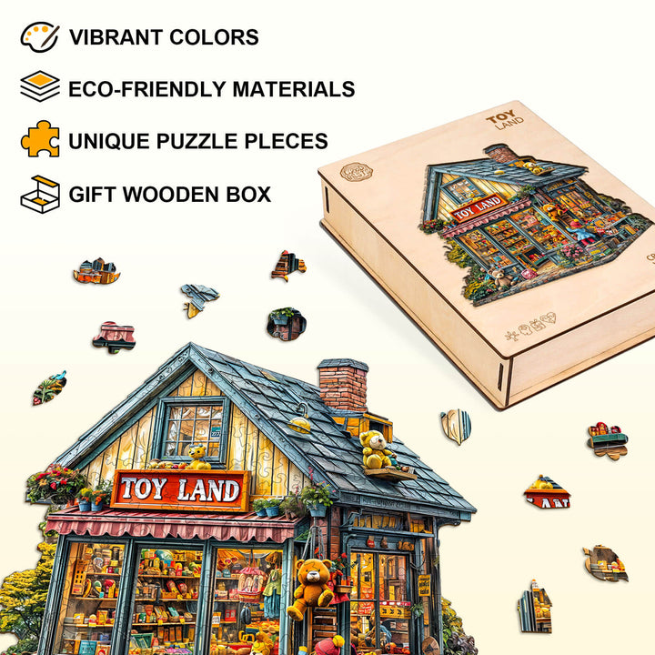 Spielzeugland Holz-Puzzle