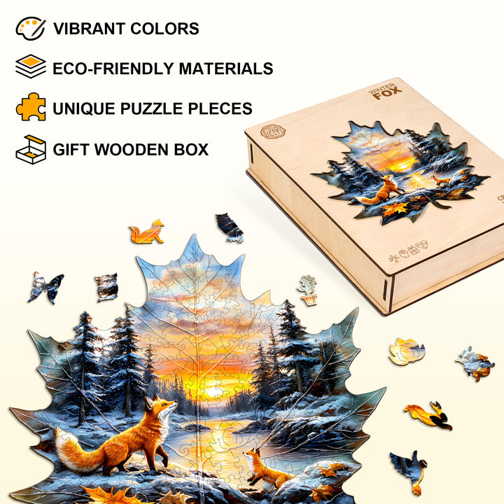 Winterfuchs Puzzle
