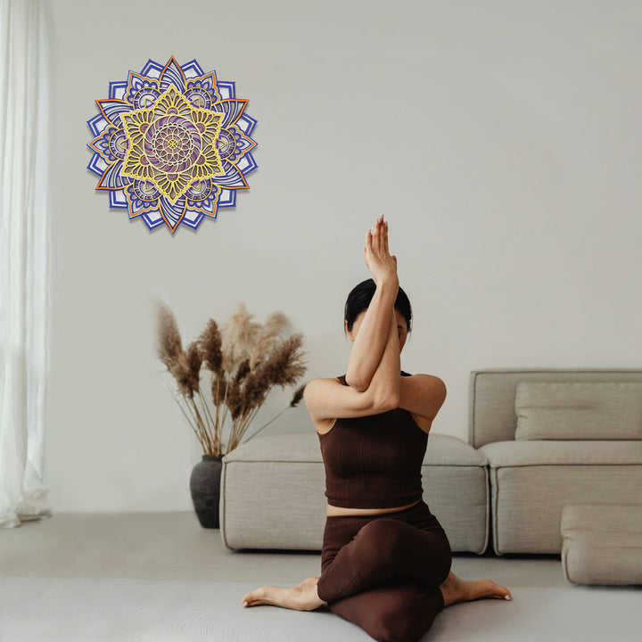 Wooden Mandala Atmosphere Light-Celestial Mandala