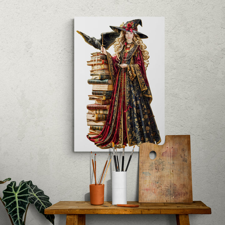 Face Custom Photo Puzzle - Witch