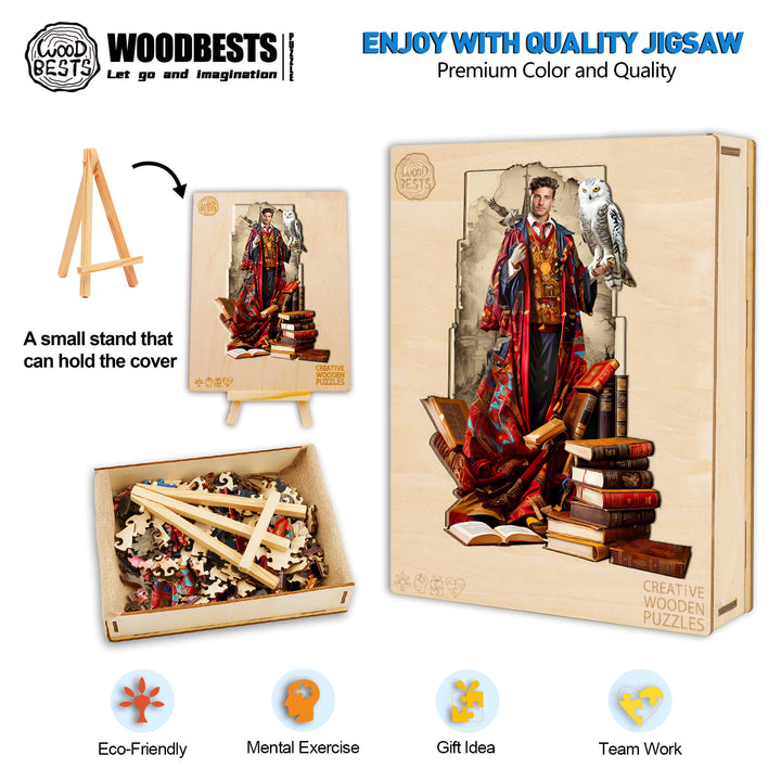 Face Custom Photo Puzzle - Wizard
