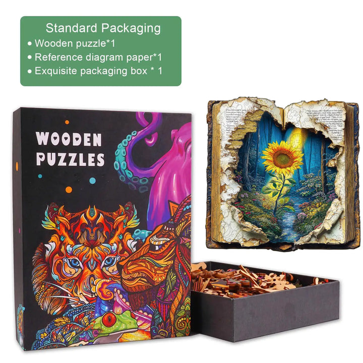 Golden Chapter Wooden Jigsaw Puzzle