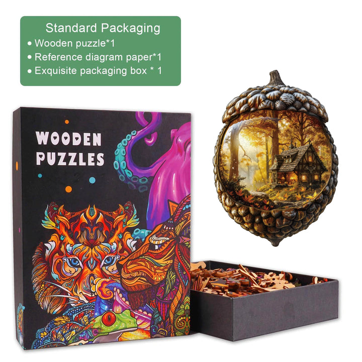 Forest secret realm Wooden Jigsaw Puzzle