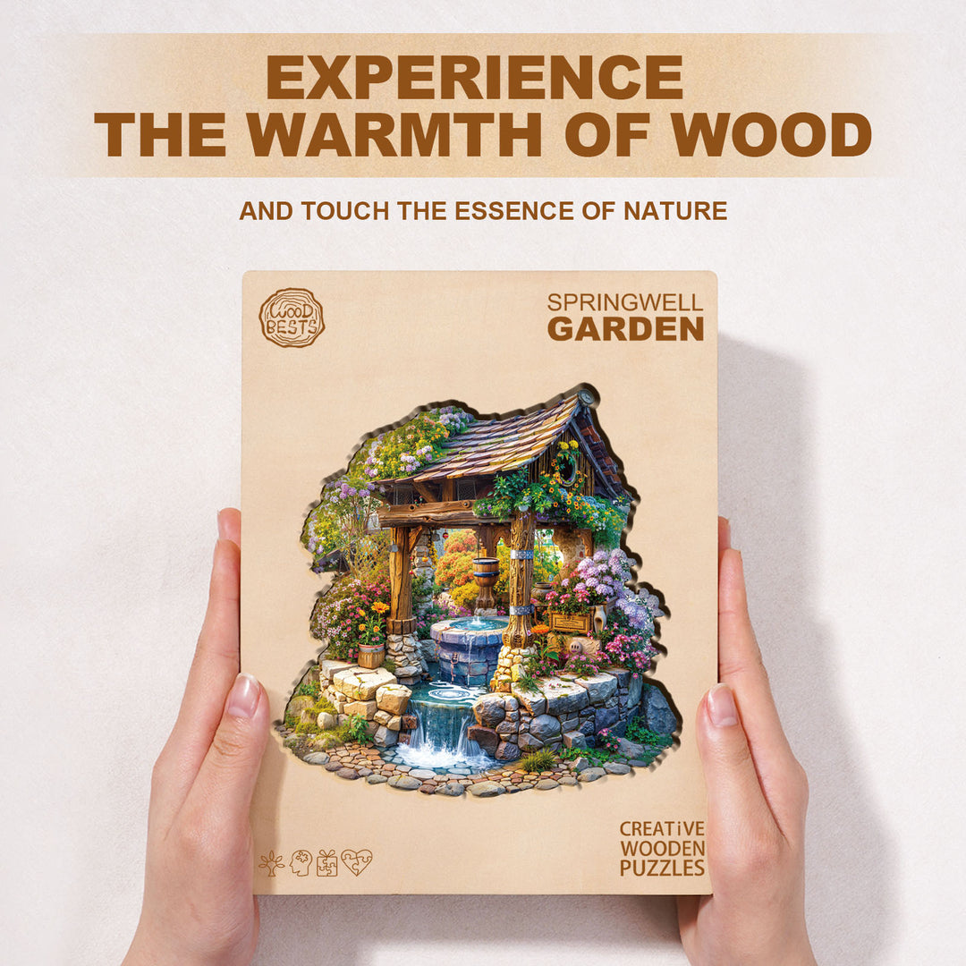 Springwell Garden Wooden Jigsaw Puzzle