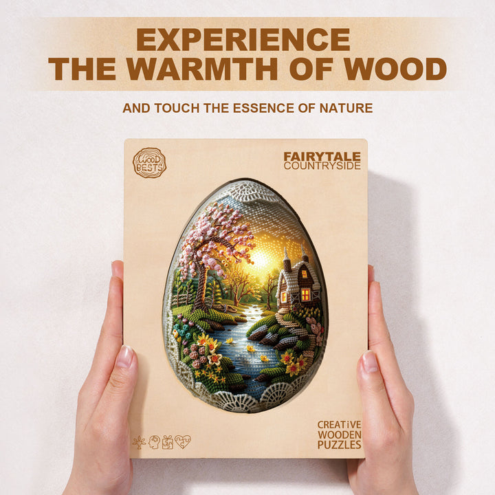 Fairytale Countryside Wooden Jigsaw Puzzle