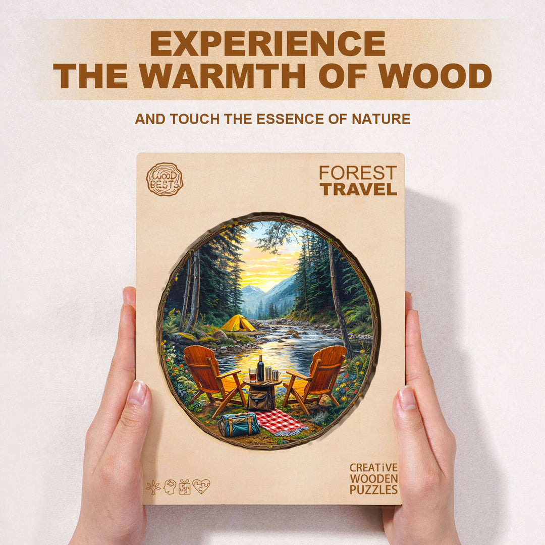 Forest Travel Wooden Jigsaw Puzzle