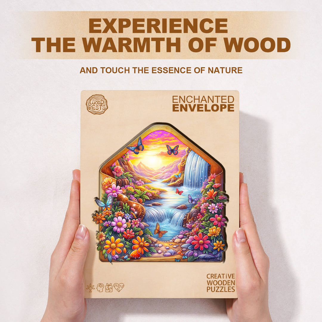 Enchanted Envelope Wooden Jigsaw Puzzle