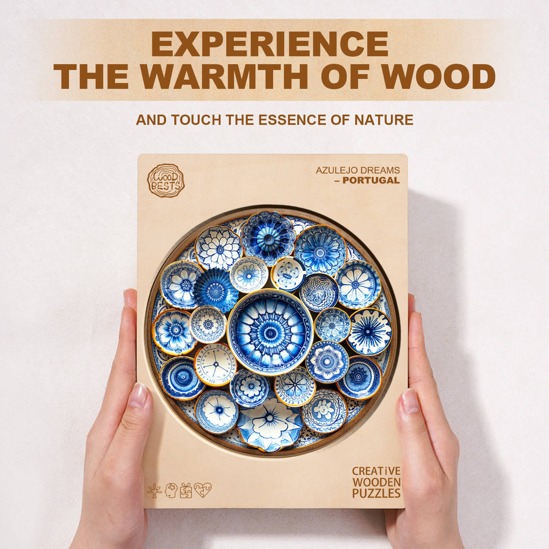 Azulejo Dreams– Portugal Wooden Jigsaw Puzzle