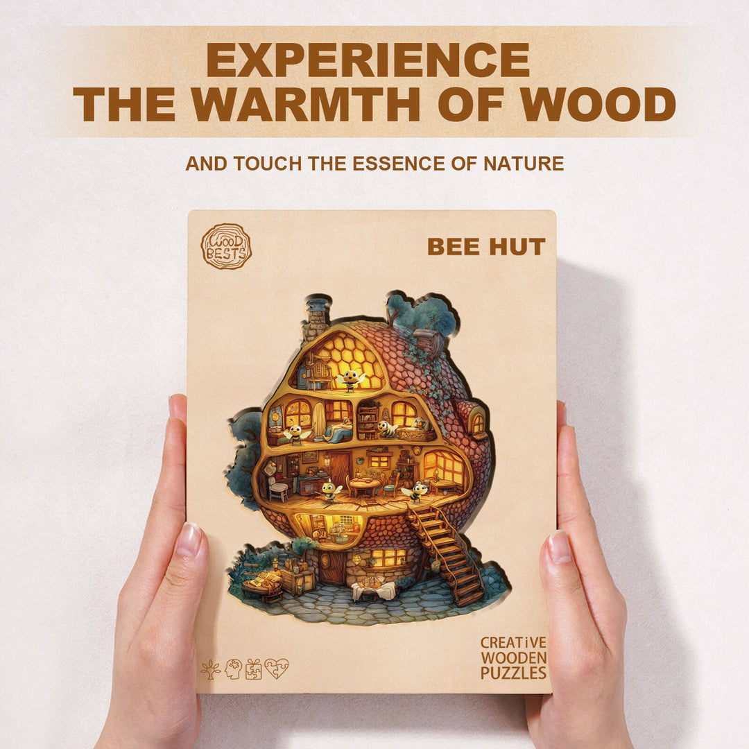 Puzzle en bois Bee Hut