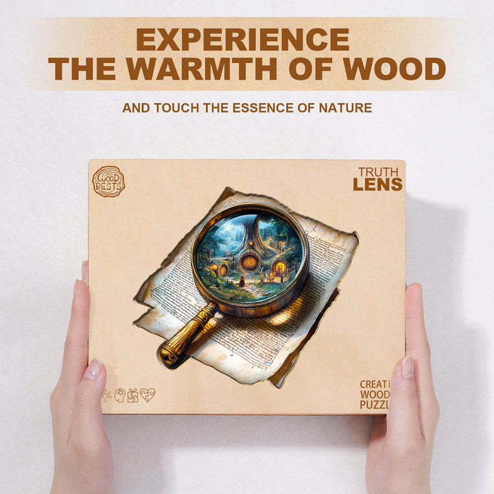 Truth Lens Holz-Puzzle