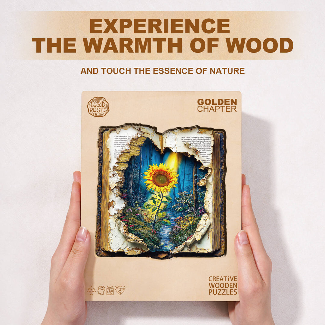 Golden Chapter Wooden Jigsaw Puzzle