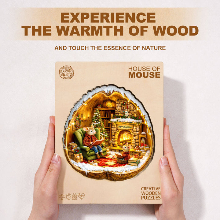 House of Mouse Wooden Jigsaw Puzzle