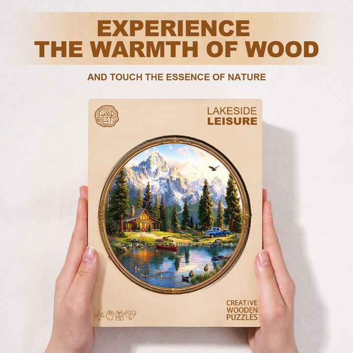 Lakeside leisure Wooden Jigsaw Puzzle