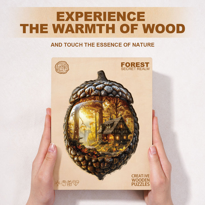 Forest secret realm Wooden Jigsaw Puzzle