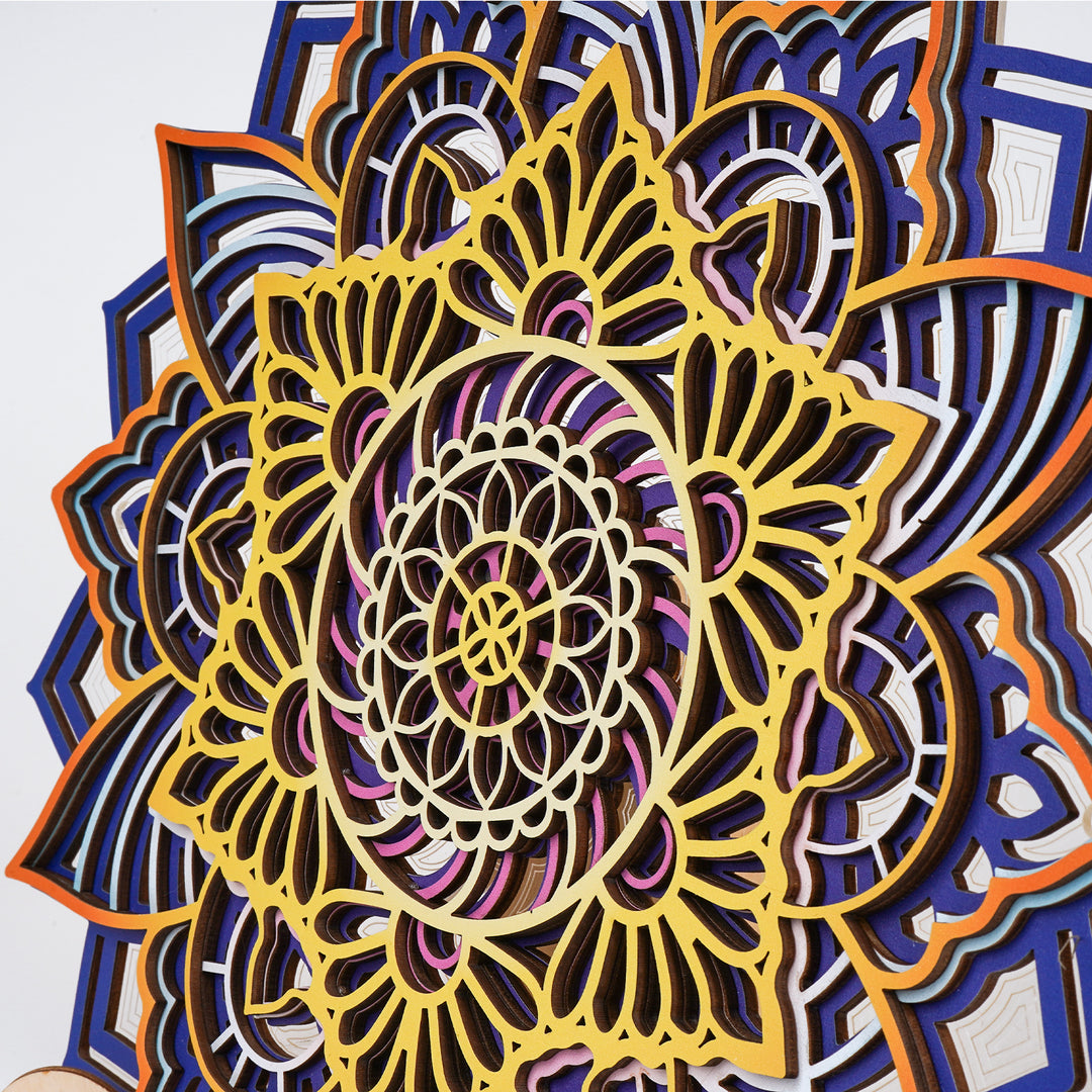 Wooden Mandala Atmosphere Light-Celestial Mandala