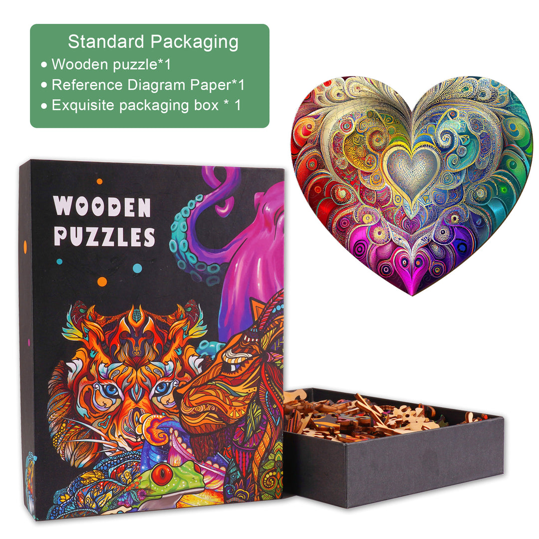 Brave Heart Wooden Jigsaw Puzzle