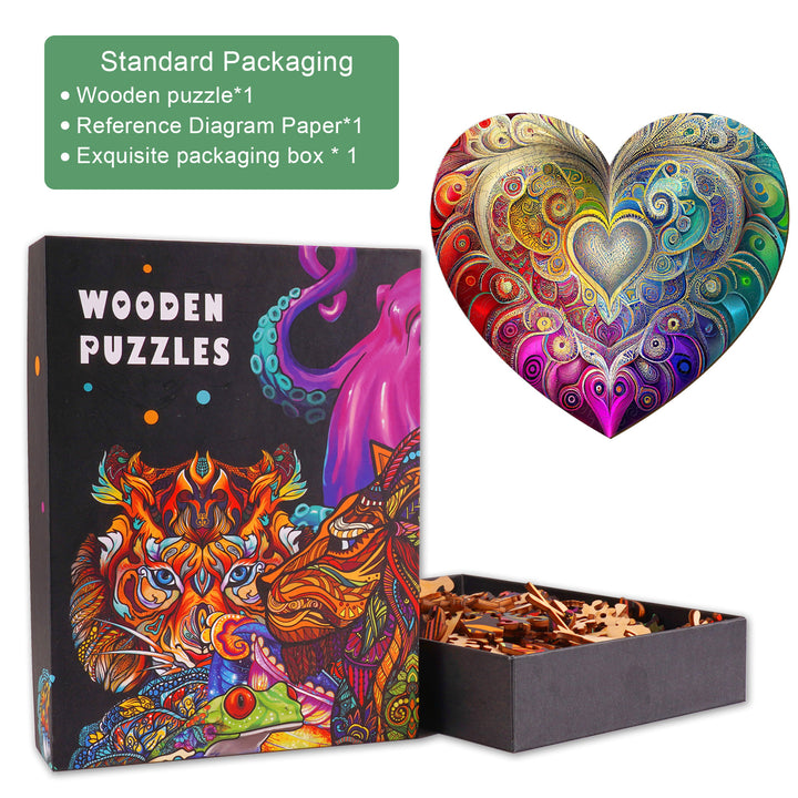 Brave Heart Wooden Jigsaw Puzzle