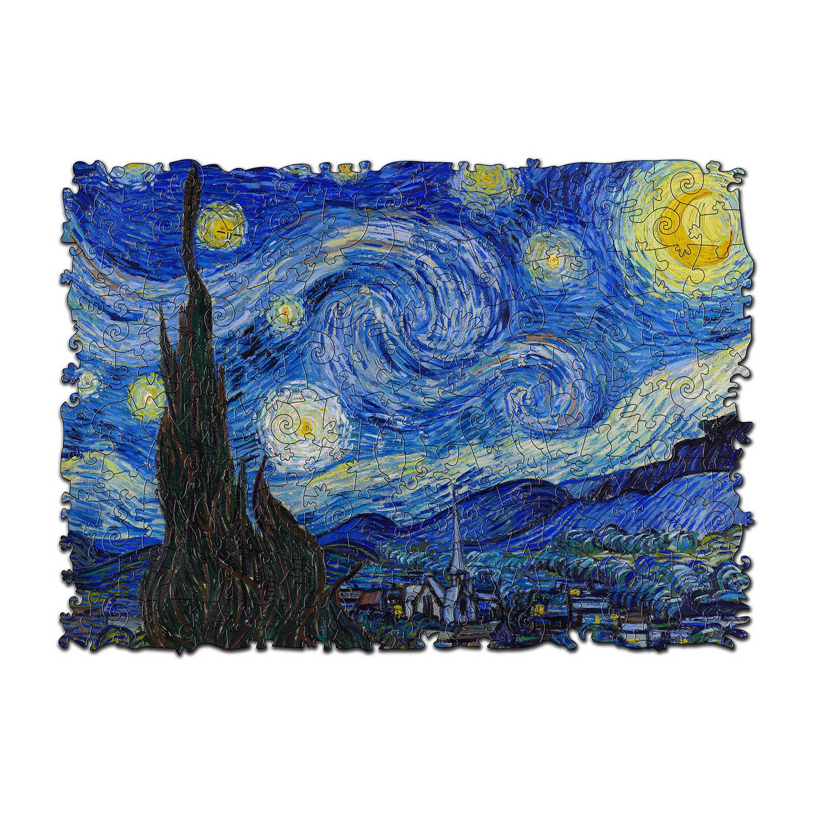 ◇Primaute◇ STARRY NIGHT Willow Creek Press Van Gogh Starry Night 500-Piece Puzzle