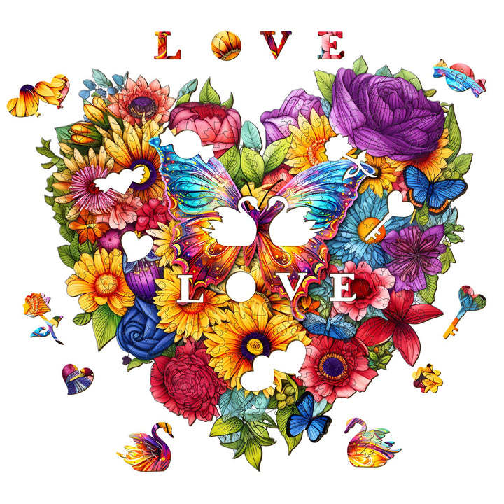 Sweet Heart-2 Wooden Jigsaw Puzzle