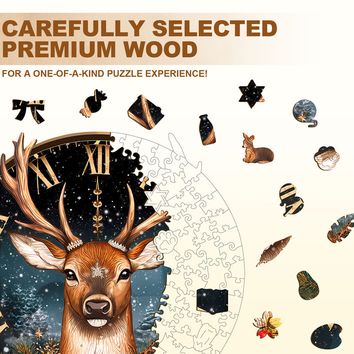 Winter moments Wooden Jigsaw Puzzle